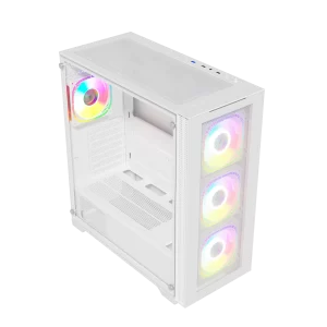 Flashotech GC-01 White Elegant Transparent Casing